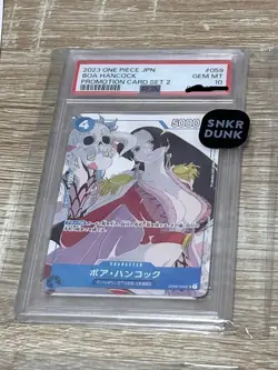 Boa Hancock Promotion Card 2023 One Piece Card PSA10 Japanese - Image 1