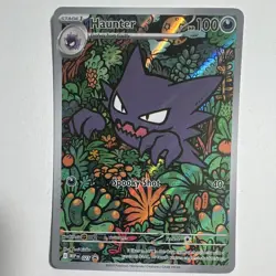Pokemon TCG Haunter 027 ME: Mega Evolution Promo Holo Illus Rare EN - Image 1