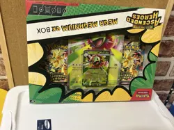 POKEMON ASCENDED HEROES- MEGA MEGANIUM ex BOX (error On Box Upside down ) - Image 2