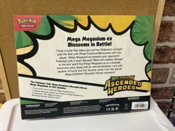 POKEMON ASCENDED HEROES- MEGA MEGANIUM ex BOX (error On Box Upside down ) - Image 3