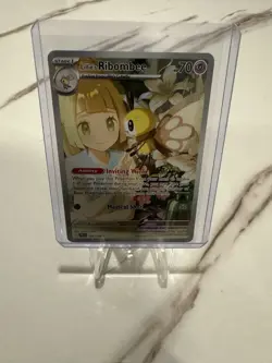 Lillie's Ribombee 164/159 Pokemon TCG S&V Journey Together Illustration Rare - Image 1