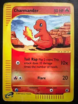 Pokemon Charmander Reverse Holo - Expedition - 97/165 - Image 1