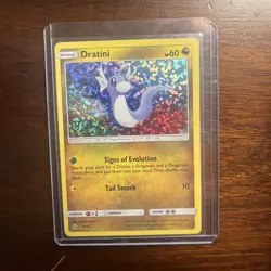 Dratini 9/12 Holo Rare McDonald's 2018 Pokemon Promo Card - Image 1
