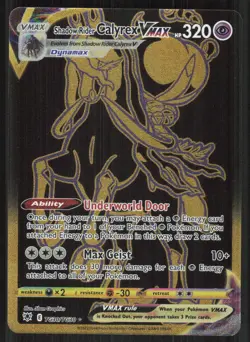 Pokemon TCG Astral Radiance #TG30/TG30 Shadow Rider Calyrex VMAX NM - Image 1