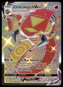 Pokemon TCG Shining Fates: Shiny Vault #SV109/SV122 Centiskorch VMAX NM - Image 1