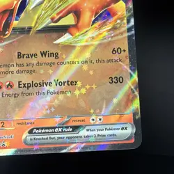 Charizard ex Pokemon Sv: 161 ⭐ Promo Blk Star ✨ Crisp NM/M ✨ Ships Free - Image 5
