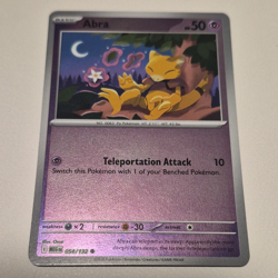 Pokemon TCG Abra 054/132 Mega Evolution Reverse Holo Common Eng 50 HP - Image 1