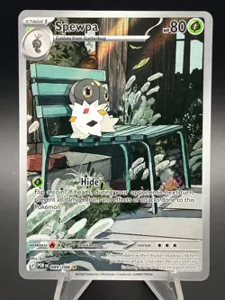 Spewpa 089/088 ME03: Perfect Order NM Pokemon TCG Illustration Rare Mint+ - Image 1