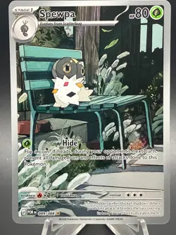Spewpa 089/088 ME03: Perfect Order NM Pokemon TCG Illustration Rare Mint+ - Image 2