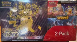Pokemon Surging Sparks Elite Trainer Box & Booster Bundle Costco Factory Sealed - Image 1