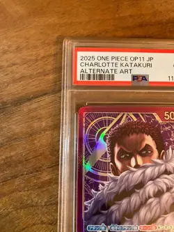 Katakuri Leader Parallel OP11 Godspeed Fist One Piece Card PSA10 Japanese - Image 2