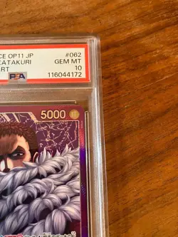 Katakuri Leader Parallel OP11 Godspeed Fist One Piece Card PSA10 Japanese - Image 4