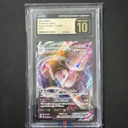 CGC Pristine 10 Mew VMAX | Pokemon | Gem Mint/Pristine | Fusion Strike - Image 2