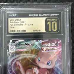 CGC Pristine 10 Mew VMAX | Pokemon | Gem Mint/Pristine | Fusion Strike - Image 3