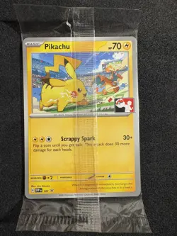 Pikachu Pokemon Scarlet & Violet Play Promo #101 Sealed - Image 1