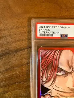Shanks Leader Parallel OP09 New Emperor One Piece Card PSA10 Japanese - Image 2