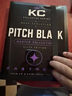 Pokemon TCG Pitch Black Rising Elite Edition 9-Pocket Binder Fixed Pages - Image 1