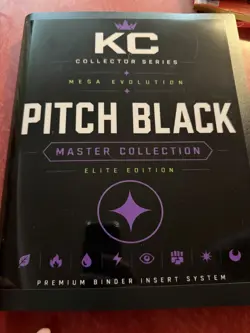 Pokemon TCG Pitch Black Rising Elite Edition 9-Pocket Binder Fixed Pages - Image 5
