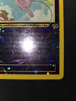 Pokemon Souther Islands Reverse Holo Mew 1/18 MP-HP - Image 5
