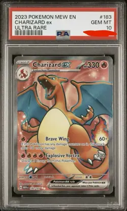 Pokemon TCG Scarlet and Violet Charizard EX 151 Ultra Rare Card 006/165 - Image 1