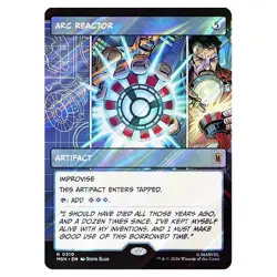 MTG - Marvel Super Heroes Arc Reactor (Showcase Panel Card) 0310 - FOIL - Image 1
