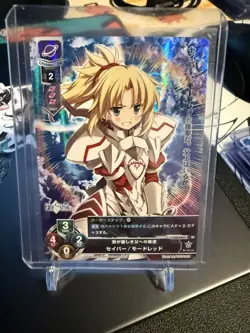 Mordred LO-0460 SR Saber Lycee FGO Fate Grand Order Mint Card Lycee - Image 1