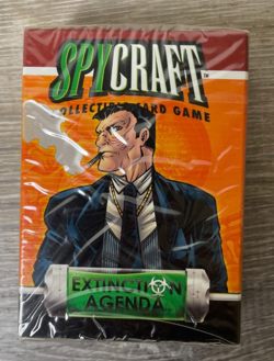 Spycraft Extinction Agenda Collectible Trading Card Game 60 Card Deck - Image 1