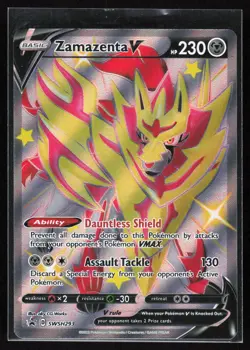 Zamazenta V (Shiny) - Holo Promo SWSH: Sword & Shield Promo Cards SWSH293 NM - Image 1