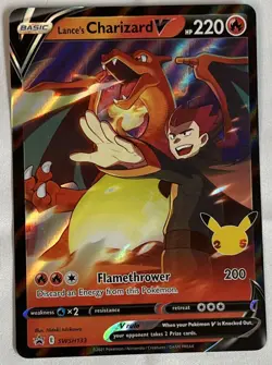 Lance's Charizard V SWSH133 SWSH: Sword & Shield Promo Cards Holo - Image 1