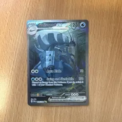 Pokemon Golisopod ex Paradox Rift 246/182 Special Illustration Rare Near Mint - Image 1