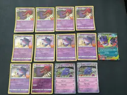 Pokemon Card Lot Gengar 13x Collection - 151 Halloween Mega EX - Image 1