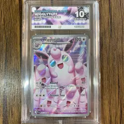 Pokemon TCG - Wigglytuff 105/094 - Phantasmal Flames - ACE 10 Gem Mint - Image 1