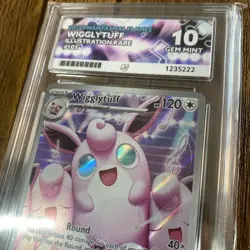 Pokemon TCG - Wigglytuff 105/094 - Phantasmal Flames - ACE 10 Gem Mint - Image 2