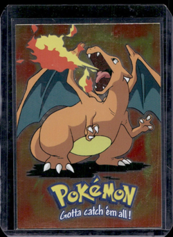 Charizard #06 Holo E6 of 12 Pokemon Movie 1999 Rare 1st Print Blue Topps Logo - Image 1