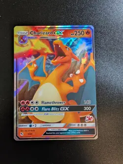 Charizard GX 9/68 Holo GX Rare Hidden Fates Pokemon Holo Lightly Played - Image 1