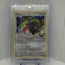 2009 Pokemon Rayquaza C Lv.73 Halo 8/147 Supreme Victors Cynthia's Rare WOTC Era - Image 1