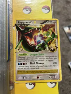 Pokemon TCG Rayquaza C LV.X Holo Card 146/147 Supreme Victors 2009 LP Condition - Image 1