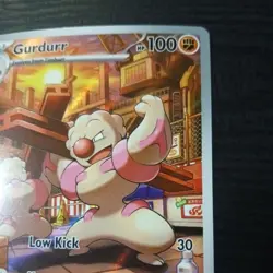 Gurdurr 126/086 Holo Illustration Rare Black Bolt Pokemon - Image 3