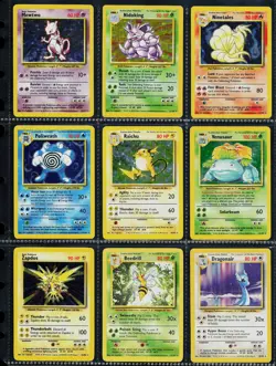 100% Complete Base Set 102/102 Vintage Master Pokemon Cards HOLO 1999 Charizard - Image 4