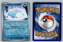 Snom 045/162 Common Temporal Forces Pokemon Card Reverse Holo Near Mint - Image 3