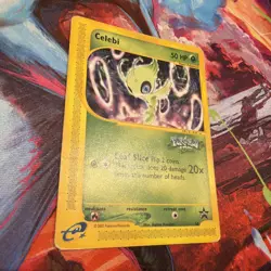 Pokemon Card PL WOTC Black Star Promo Celebi 50 Pokemon 4EVER Promo HP - Image 5