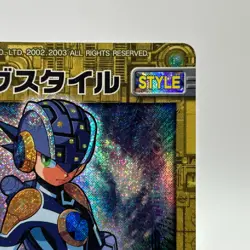 Bug Style Mega Man EXE Rock man Holo TCG Trading Card CAPCOM Japan 2003 #10 - Image 4