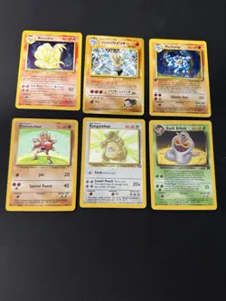Pokemon TCG Lot Of 6 Base Set Holo Cards - Image 1