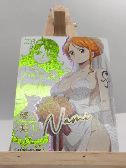 Nami - One Piece - DMG K1 /NS ZR Card - Anime Doujin Waifu - Image 3