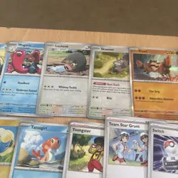 24 Scarlett And Violet Base Pokemon Cards Holos Rares Reverse 1 - Image 3