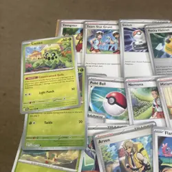 80 Scarlett And Violet Base Set Pokemon Cards No Duplicates Rare Holo 2 - Image 2
