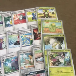 80 Scarlett And Violet Base Set Pokemon Cards No Duplicates Rare Holo 2 - Image 4