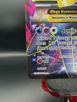 M Latios EX 102/108 XY Roaring Skies Pokemon Card Full Art Mega Holo - LP - Image 5