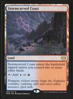 Stormcarved Coast 265/277 Rare LP Innistrad: Crimson Vow MTG TCG - Image 1
