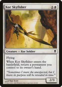 KOR SKYFISHER X 4 E/X+ ZENDIKAR MAGIC THE GATHERING - Image 1